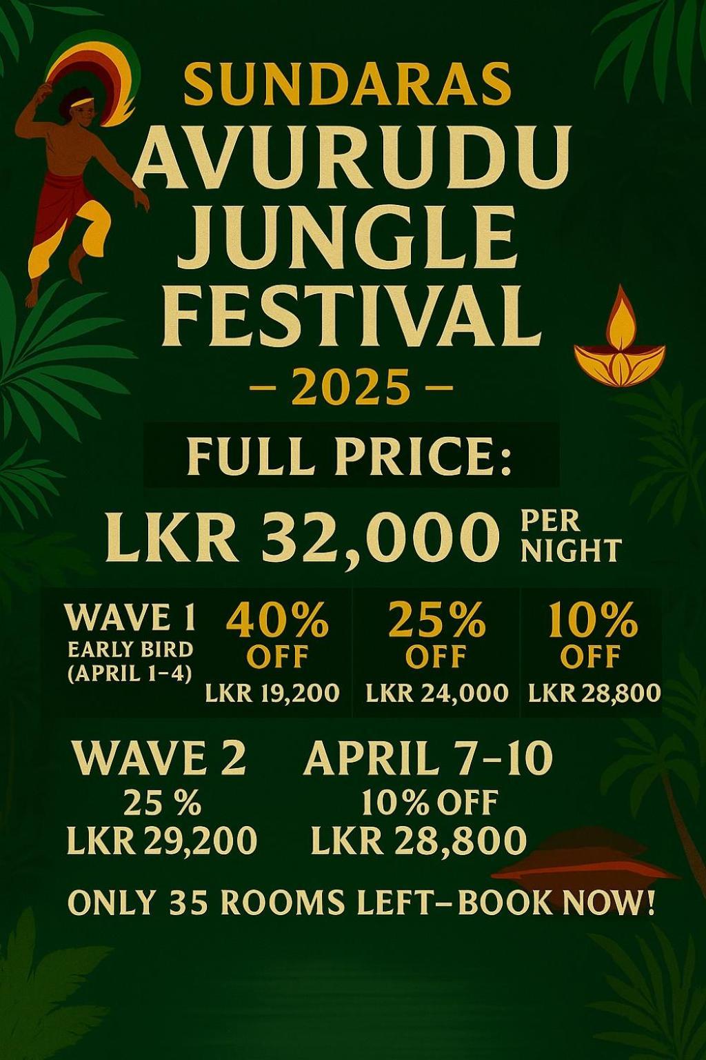 Sundaras Infinity Jungle Resort 담불라 외부 사진